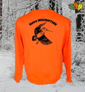 sweat-fluo-haute-visibilite-col-rond-chasse-chasseur-becasse