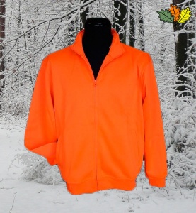 sweat-fluo-haute-visibilite-full-zip-chasse-chasseur-face
