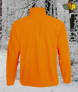 veste-polaire-orange-fluo-chasse-chasseur-dos